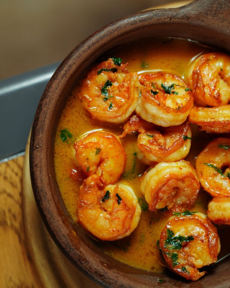 Mofongo relleno de camarones